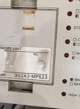 3G2S6-CPU31 3G2A3-MP523 ID411 OC221 欧姆龙PLC 拆机