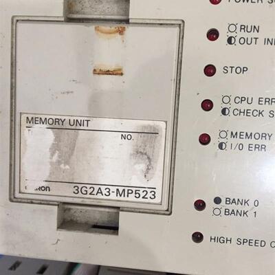 3G2S6-CPU31 3G2A3-MP523 ID411 OC221 欧姆龙PLC 拆机