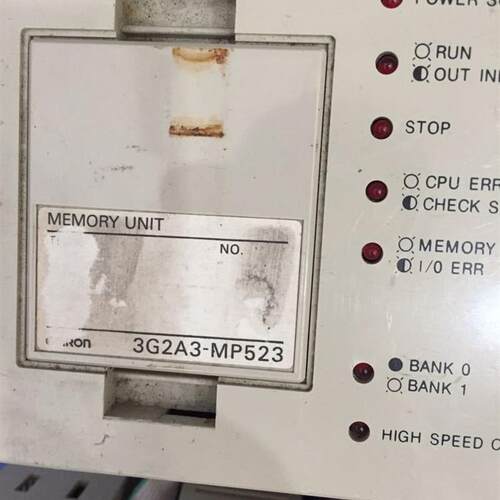 3G2S6-CPU31 3G2A3-MP523 ID411 OC221 欧姆龙PLC 拆机