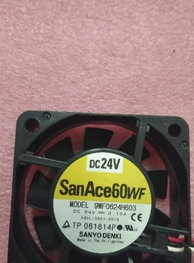 全新原装三洋 SanAce60WF 9WF0624H603 A90L-0001-0576 现货
