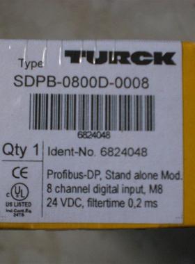 SDPB-0800D-0008  6824048 Turck转接盒 全新原装