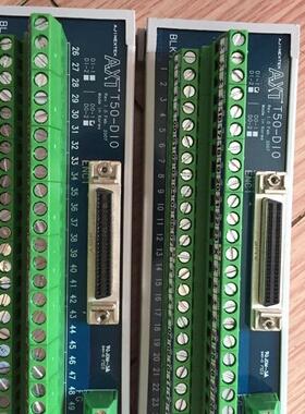 T50-DIO  DI-1 DI-2 DO-1  AJINEXTEK 50针接线端子排