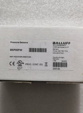 全新原装BALLUFF BSP00FW BSP V002-DV004-A06A1A-S4 现货