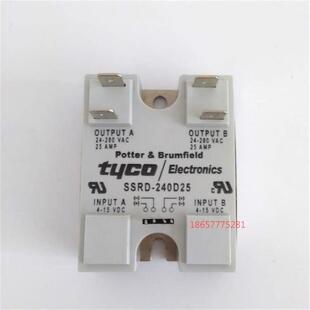 原装/TE/Potter Brumfield 双路固态继电器SSRD240D25