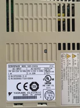 SGDS-02A05A CCMEP-100 伺服 可配连接线 F351741