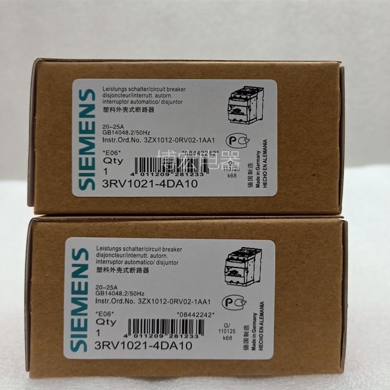 断路器3RV1021-1JA15/1BA15/1AA15/0EA15 /4AA15/0KA15/0AA10