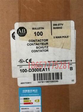 AB 原装正品100D300EA11 100D300 100D300EA00接触器 议价