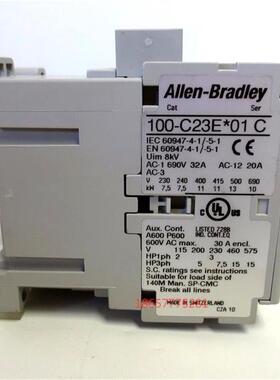 100C23E*01/100C23EJ01 原装正品美国直流接触器 DC24V现货