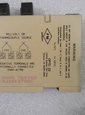 原装拆机 OPTO 22 SNAP-AITM-2  实物拍摄 现货