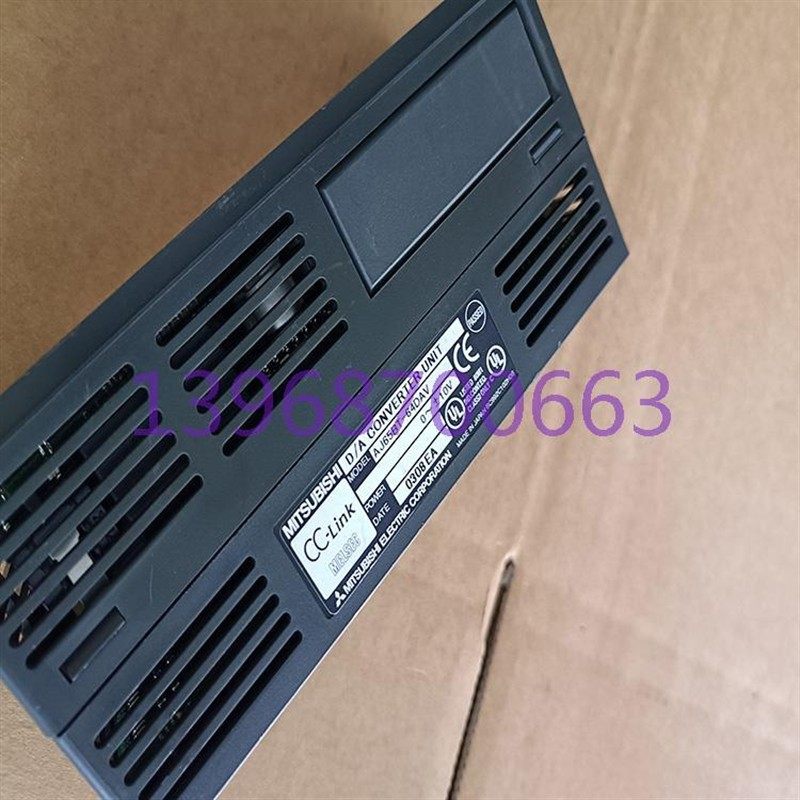 三菱CC-LINK远程模块AJ65BT-64DAV功能正常 拆机