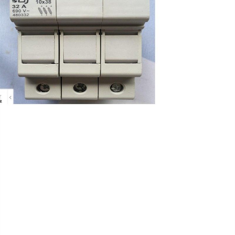 UL CSA认证圆柱熔断器底座 485105 480332 3P PMX 1038 进口