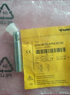 全新原装正品TURCK BI4U-M12E-AP6X-H1141 1634845 现货