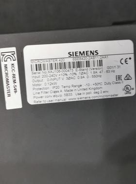 * 6ES6 420 6SE6420-2AB11-2AA1   二手现货