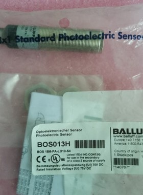 全新原装BALLUFF BOS 18M-PA-LD10-S4 BOS013H 现货