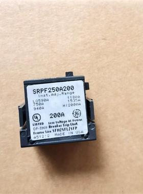 原装 GE 通用电气  SRPF250A200 断路器模块 现货