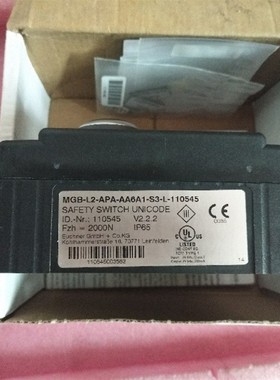 全新原装EUCHNER  MGB-L2-APA-AA6A1-S3-L-110545 现货