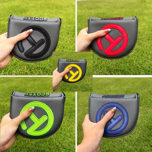 高尔夫球杆 推杆套 大四方圈T推杆套 半圆推杆套 魔术贴合口