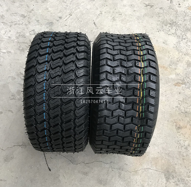 草坪车配件 高尔夫球车割草机园林机械16X6.50-8寸草坪轮胎轮毂