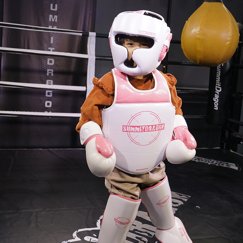 SUMMITDRAGON拳击护胸 成人儿童男女通用 散打跆拳道搏击训练护甲