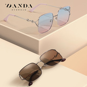 潮流方框墨镜直播推荐 网红时尚 偏光太阳镜LS331新款 素颜太阳镜女