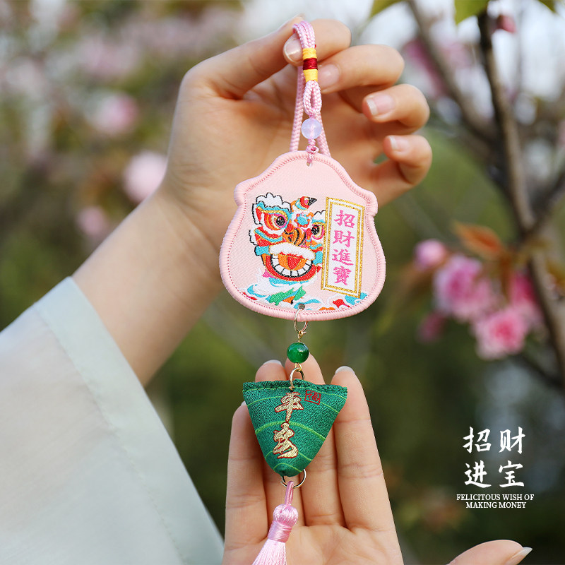DRAGON BOAT FESTIVAL SACHET ORNAMENTS PINGAN BLESSING SACHET PENDANT WORMWOOD MOSQUITO REPELLENT ANCIENT STYLE HANFU ROOM SMALL GIFTS