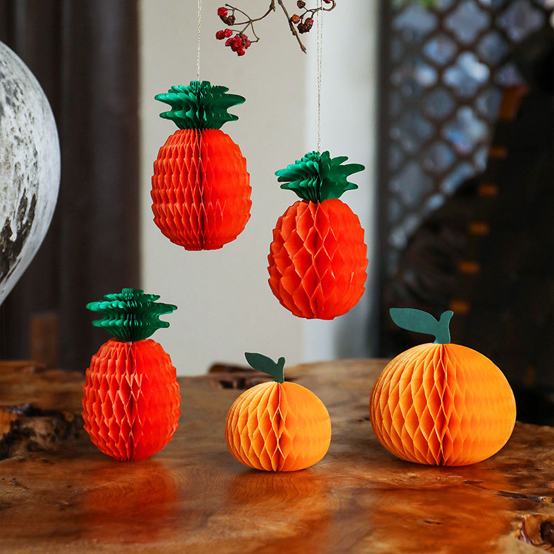 新年装饰小灯笼菠萝橘子盆景蜂窝球挂件2026马年过年春节树吊饰挂,节庆用品/礼品,挂饰/生肖挂饰,淘宝优惠券,粉丝福利购,淘宝优惠卷