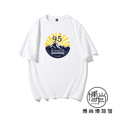 纯棉短袖T恤95天选BJYXSZD