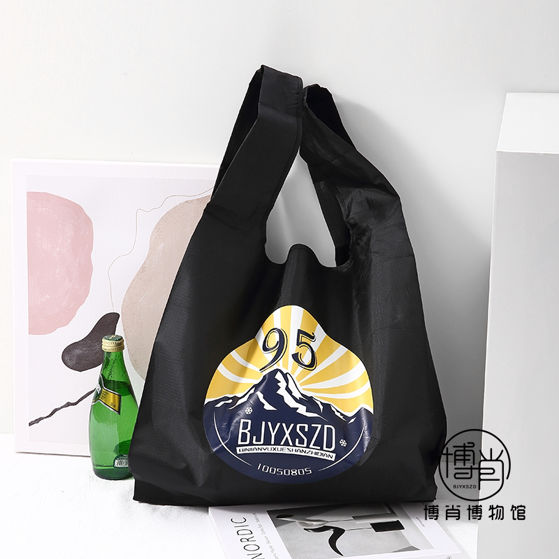 博肖博物馆博君一肖周边肖战王一博bjyx大容量购物袋95天选应援包