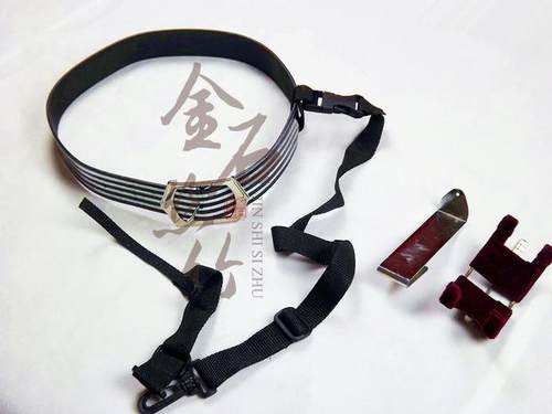 中阮腰托支架挂钩舞台弹奏配件厂家直销专业用背带站立演奏梵巢牌