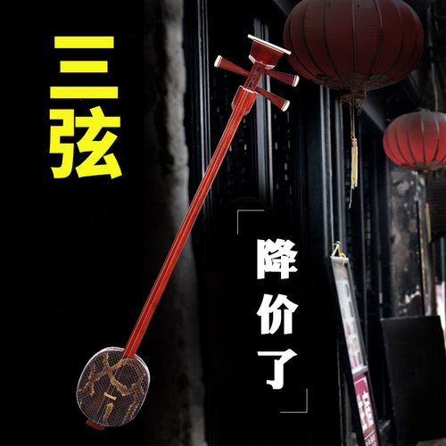 梵巢专业演奏中三弦乐器