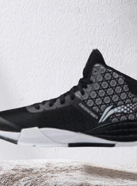 李宁正品新款男暴风2代外场耐磨防滑高帮篮球鞋ABFM005