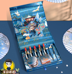 圣诞口红礼盒套装母亲节全套大牌正品礼物送女生日礼物故宫中国风