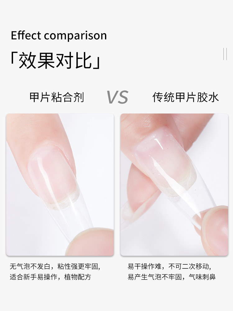 4-in-1 Professional Nail Glue and Reinforcement Gel Set - Product image 4