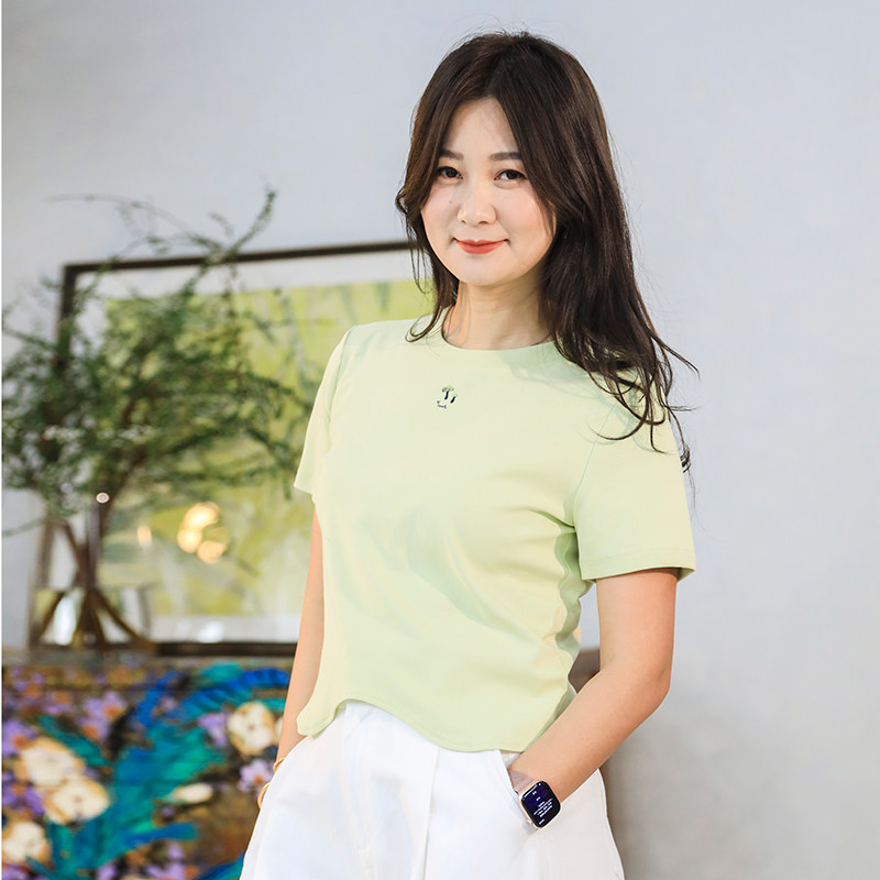 春款新品T恤短款内搭打底女上衣