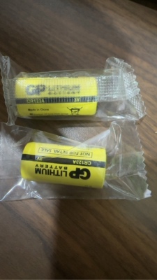超霸CR123A3V锂电池1000节
