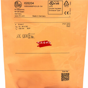 原装IFM易福门IGS204 IFS204 IFS706 IF7101 IFS241 240假一赔十