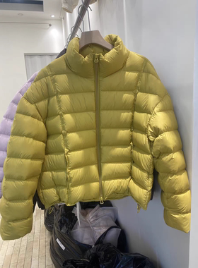 清仓阿静强推！现货鹅绒泡芙立领韩系排骨轻薄短款！bzxo羽绒服