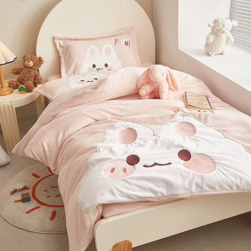 A类母婴级牛奶绒 230克高克重 多种内芯可选