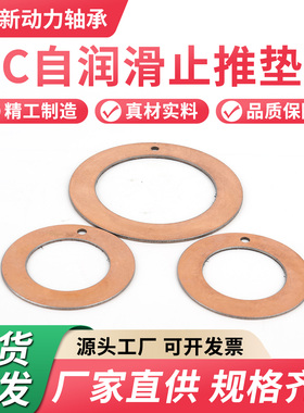 自润滑止推垫片复合耐磨垫圈WC10DP12 14 16 18 20 22 24 26-62SF
