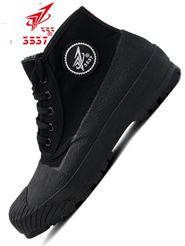 Guizhou Jiza 3537 Подлинная обувь для страхования труда с высоким содержанием водонепроницаемой высокой клей, устойчивые к износу, анти -кшиды, сухой и живой обувной обувь