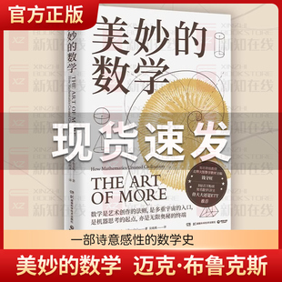 正版现货 美妙的数学 迈克布鲁克斯 一部诗意感性的数学史 特级教师钱守旺 数学up主佟大大推荐科普读物数学史美丽的数学热卖书