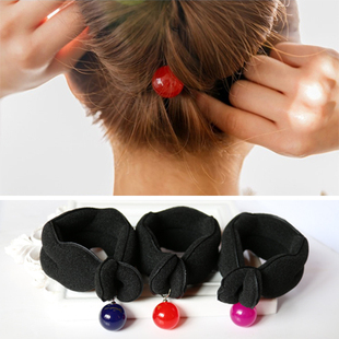 糖果圆球百搭基本款 韩式 丸子头盘发器C2 热卖 Angelrena韩国饰品