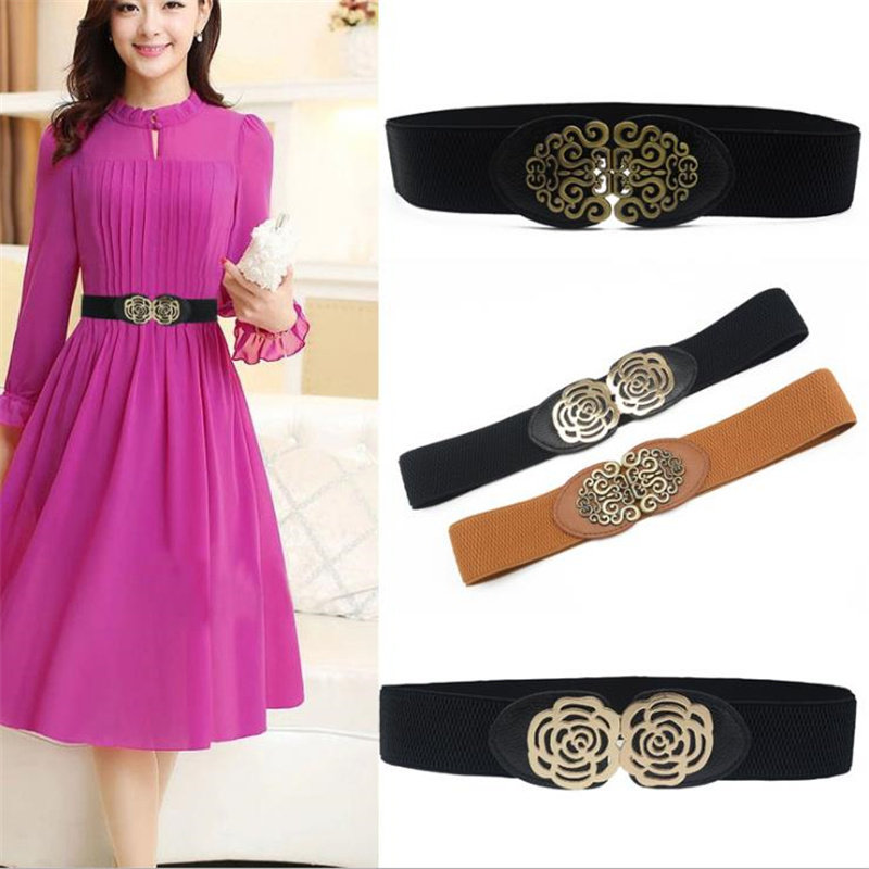 韩版时尚百搭女式松紧弹力窄腰封女士装饰连衣裙细黑色腰带新款潮,服饰配件/皮带/帽子/围巾,腰带/皮带/腰链,淘宝优惠券,粉丝福利购,淘宝优惠卷