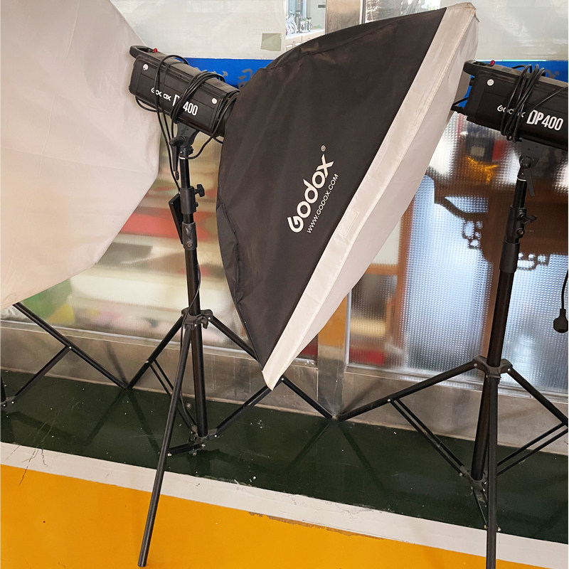 神牛godox闪光灯sk400专业摄影灯补光灯影视灯室内美食人像
