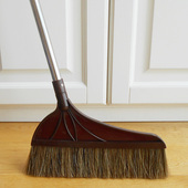 混合猪鬃毛家用软毛扫把扫帚单个木地板笤帚扫把簸箕组合畚箕套装