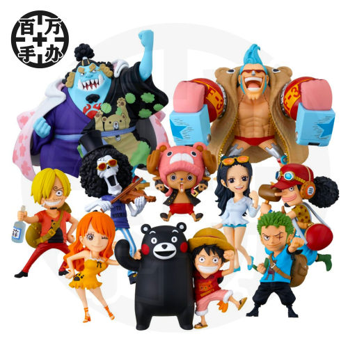 【百万】海贼王WCF 熊本复兴第二弹日本限定  草帽团路飞甚平索隆