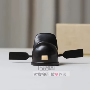 实木紫光檀乌纱帽摆件状元及第明制状元帽中式家居摆件