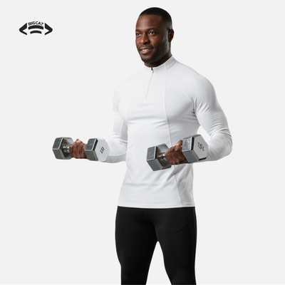 简约立领运动拉链健身长袖跑步训练服健身教练工服企业定制印LOGO