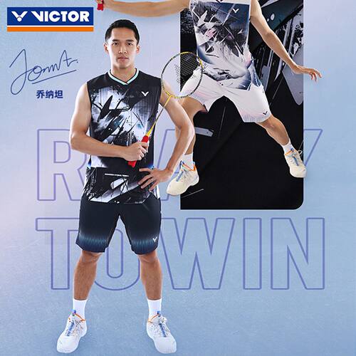 VICTOR胜利羽毛球服威克多乔纳坦专属大赛款速干运动短裤R-60202