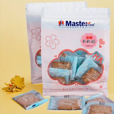 双11大师傅核桃酥400g/袋饼干
